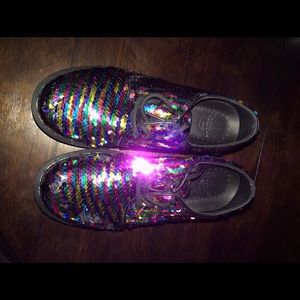 Beautiful sequin Dr Marten’s shoes